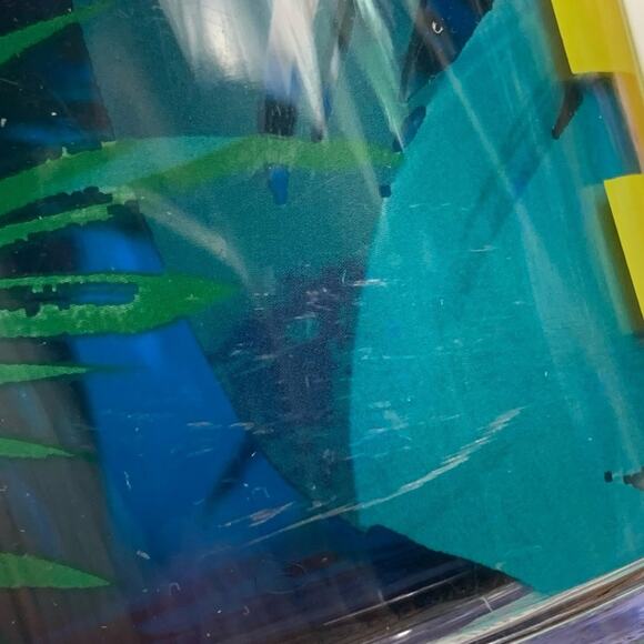 Starbucks Hawaii 24oz Cold Drink Cup Venti Blue Green Palm Tree Tropical Tumbler - Picture 11 of 15